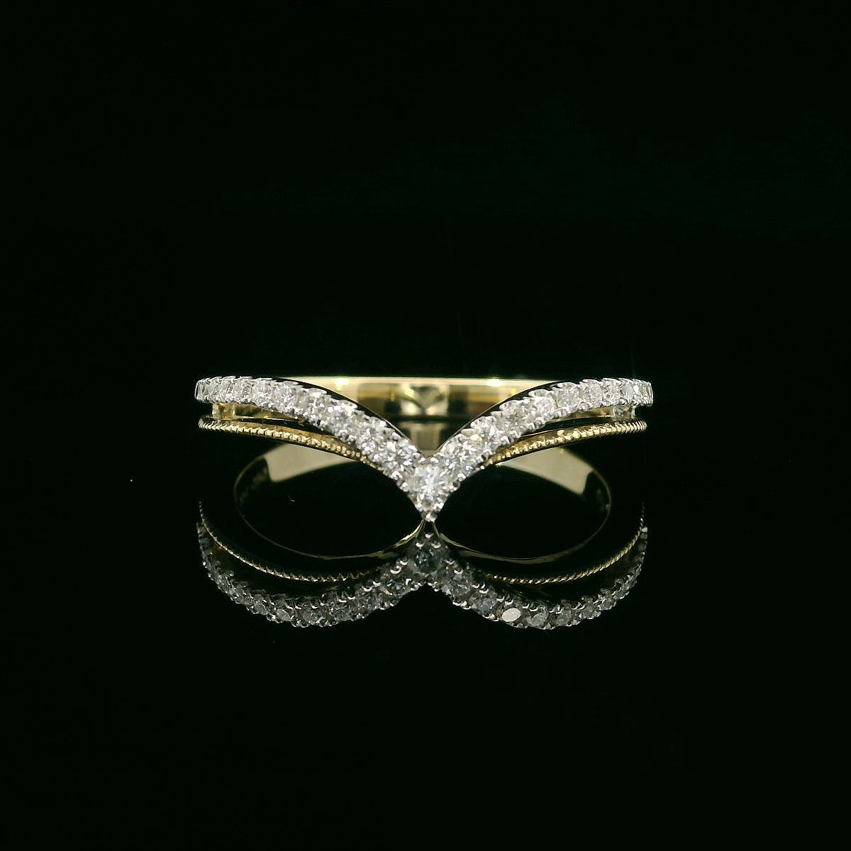 Diamond Wedding Bands  -  Women's