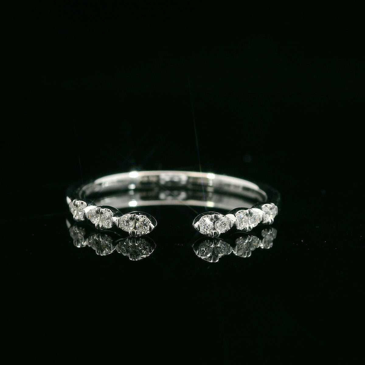 Diamond Wedding Bands  -  Women's