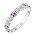 Diamond Wedding Bands  -  Women's