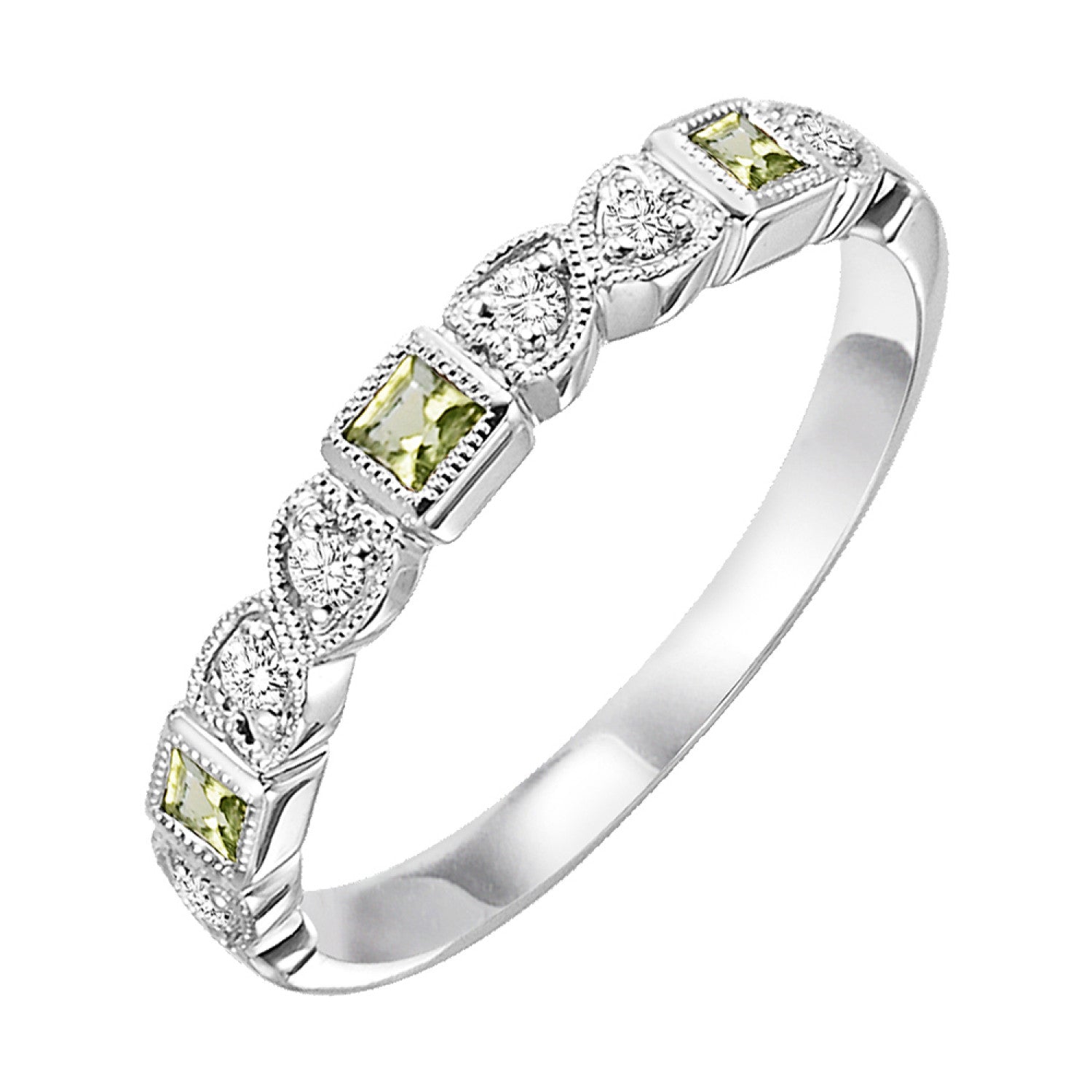 Diamond Wedding Bands  -  Women's