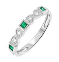 Diamond Wedding Bands  -  Women's