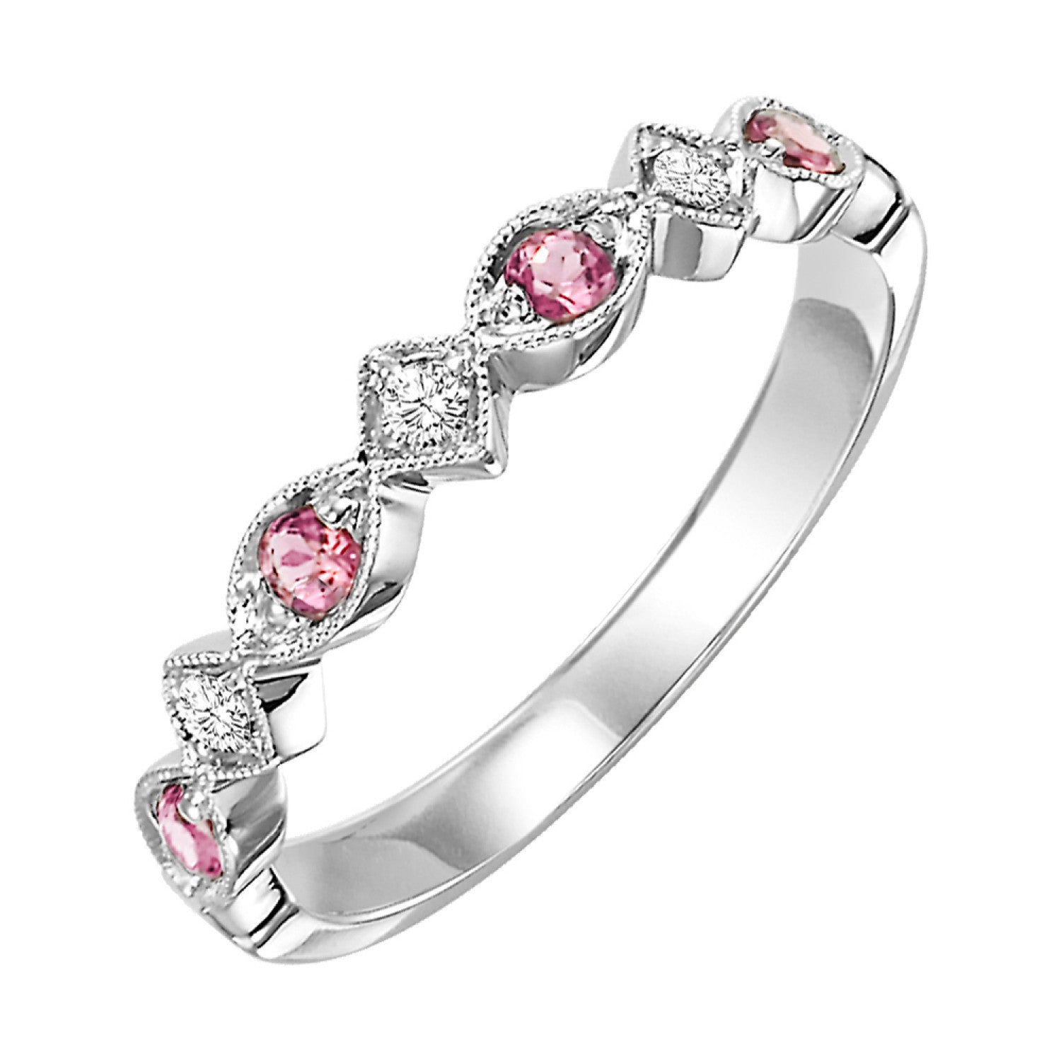 Diamond Wedding Bands  -  Women's