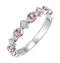 Diamond Wedding Bands  -  Women's