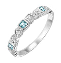 Diamond Wedding Bands  -  Women's