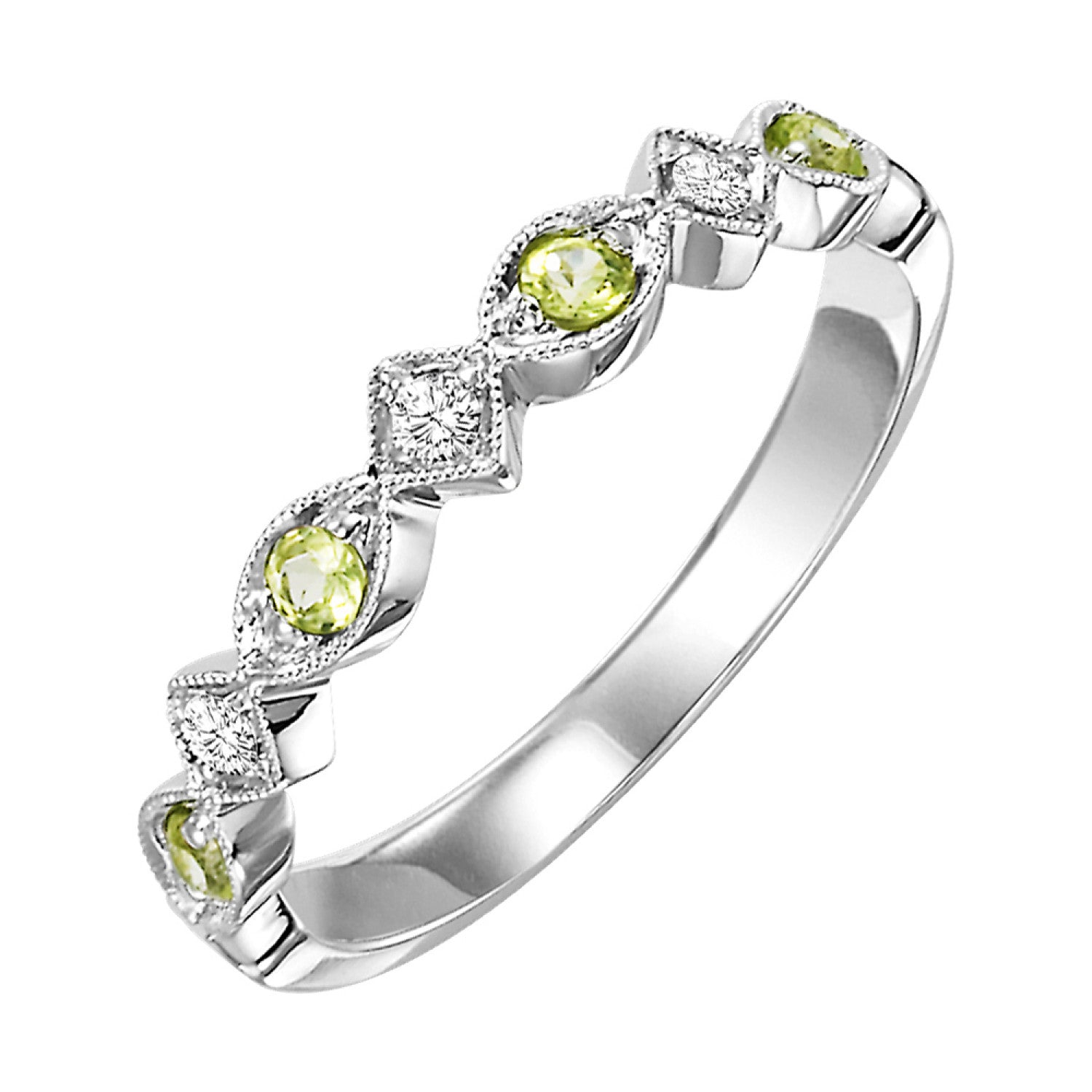 Diamond Wedding Bands  -  Women's