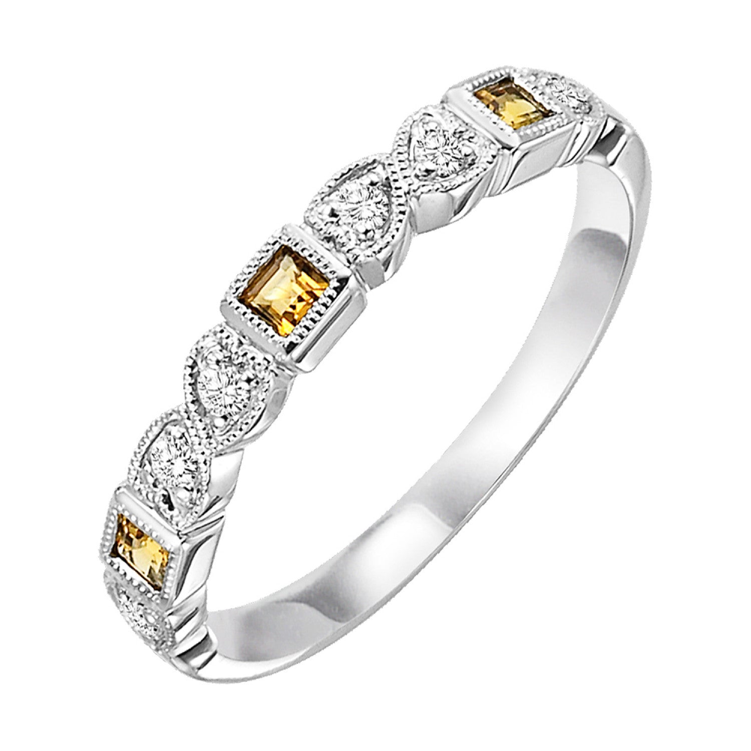 Diamond Wedding Bands  -  Women's