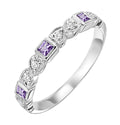 Diamond Wedding Bands  -  Women's
