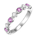 Diamond Wedding Bands  -  Women's