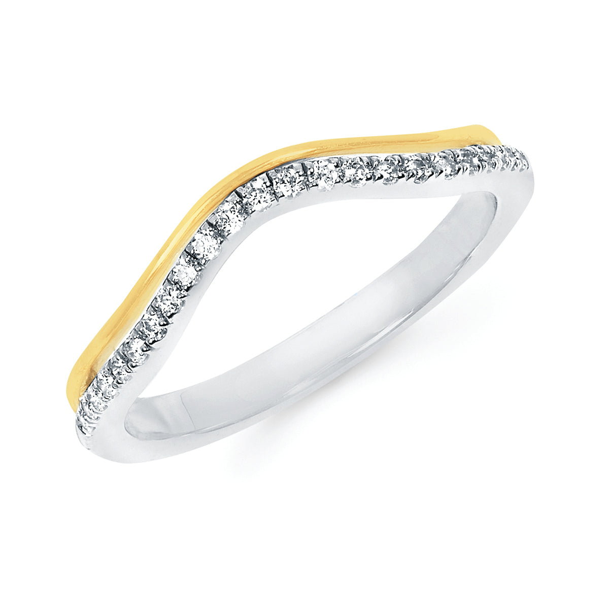 Diamond Wedding Bands  -  Women's
