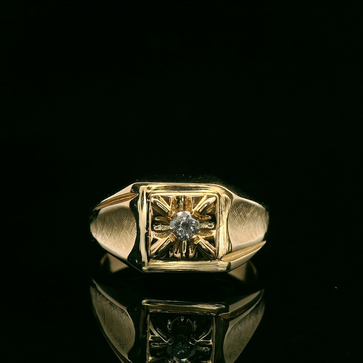 Diamond Fashion Rings  -  Men's