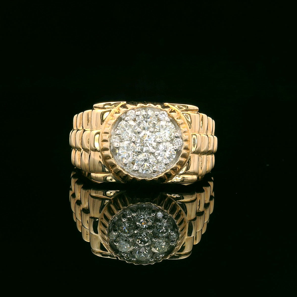 Diamond Fashion Rings  -  Men's