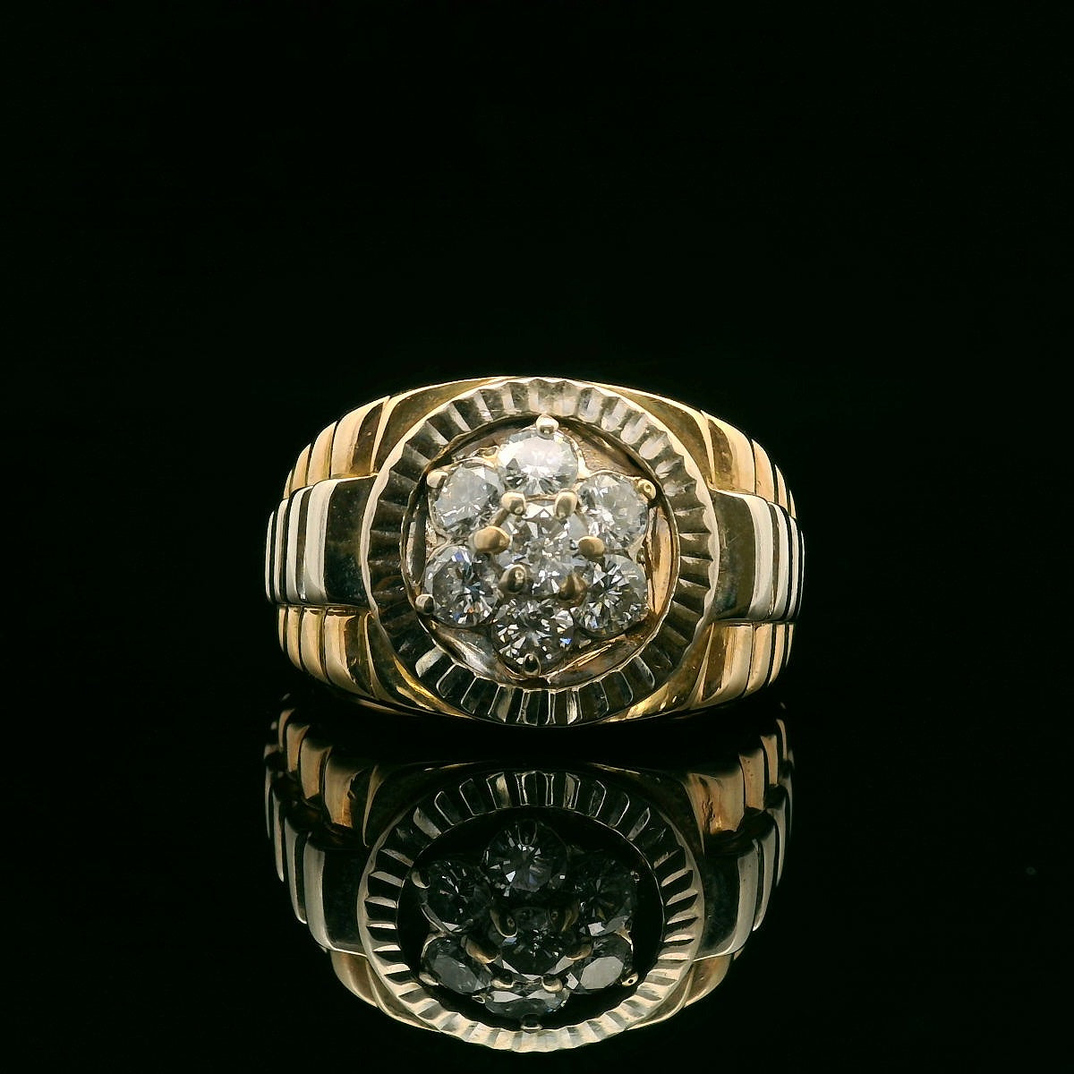 Diamond Fashion Rings  -  Men's