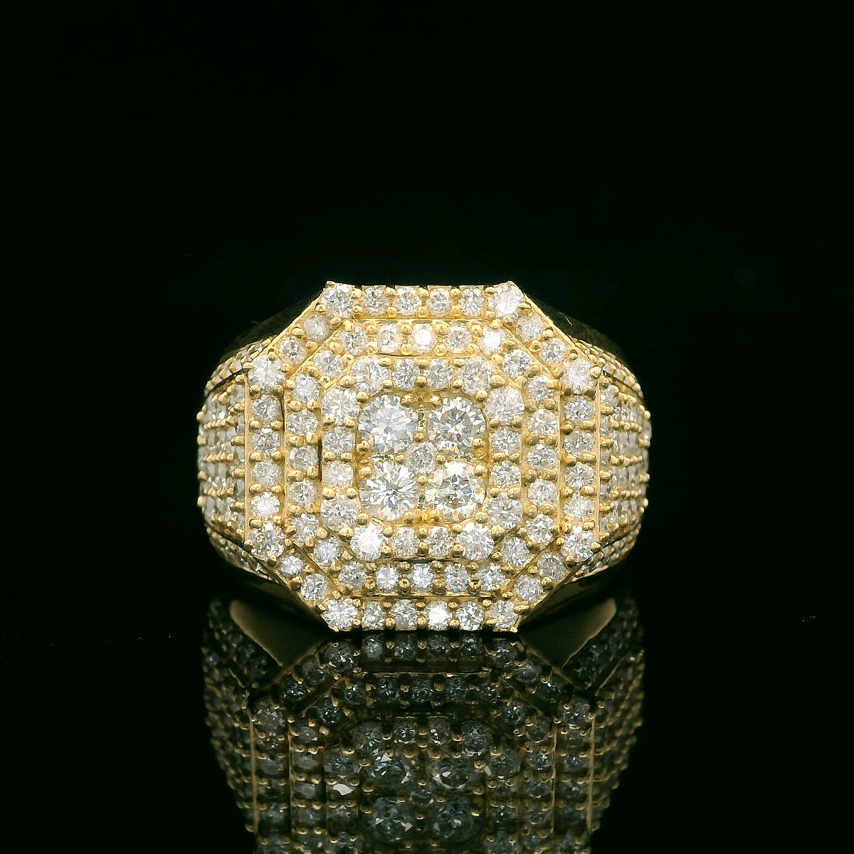 Diamond Fashion Rings  -  Men's