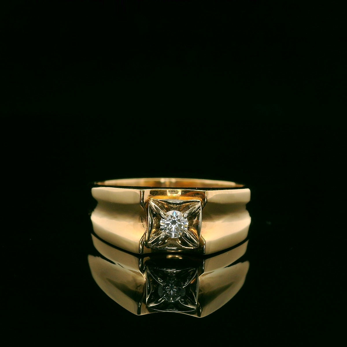 Diamond Fashion Rings  -  Men's
