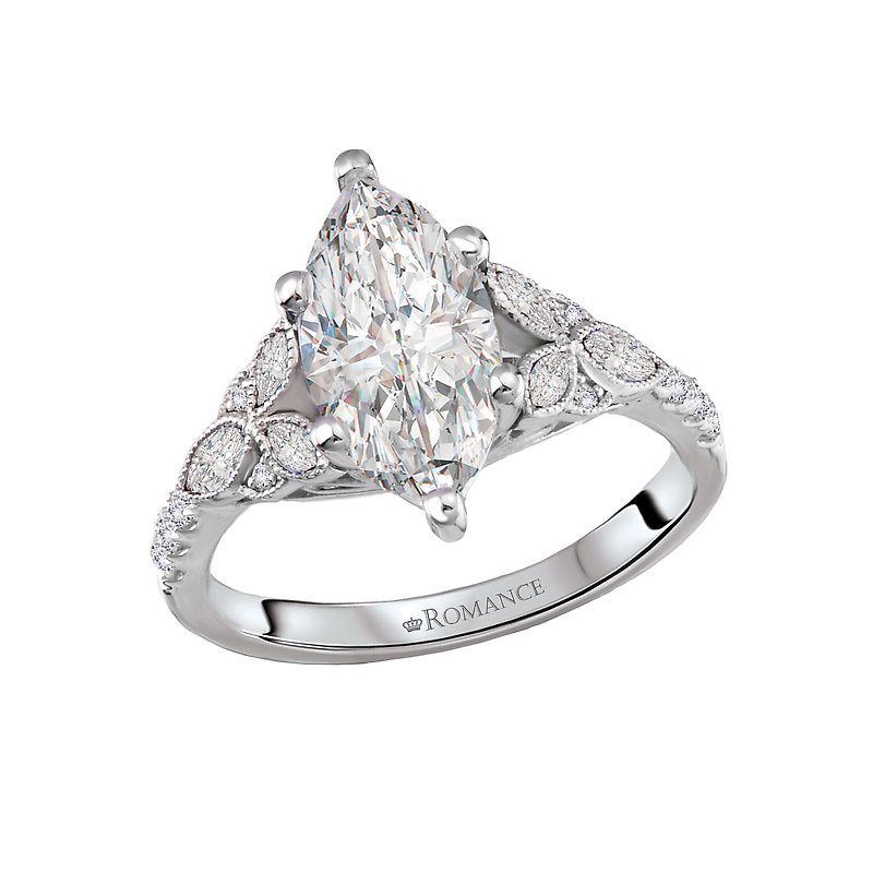 Diamond Semi-Mount Rings