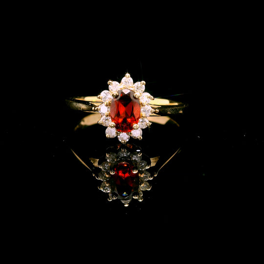 Colored Stone Rings  -  Women's