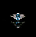 Colored Stone Rings  -  Women's