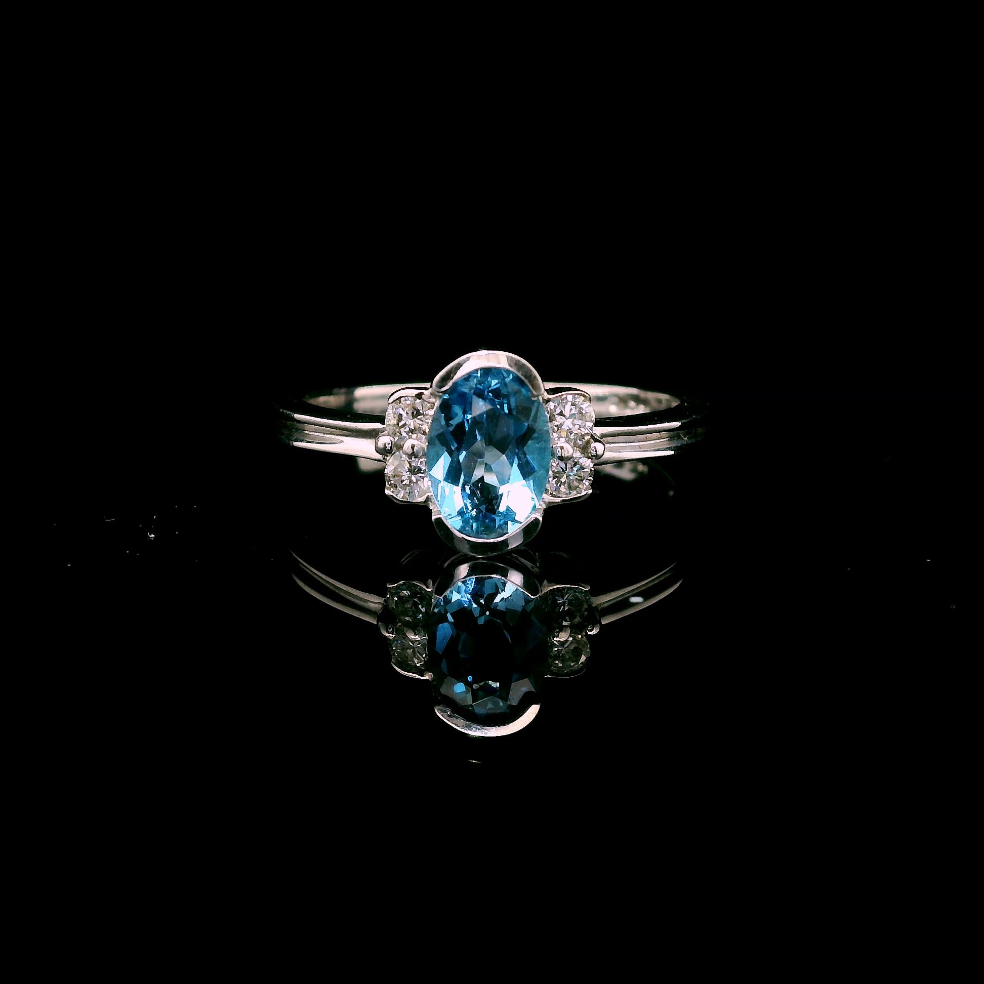 Colored Stone Rings  -  Women's