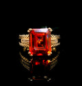 Colored Stone Rings  -  Women's