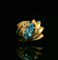 Colored Stone Rings  -  Women's