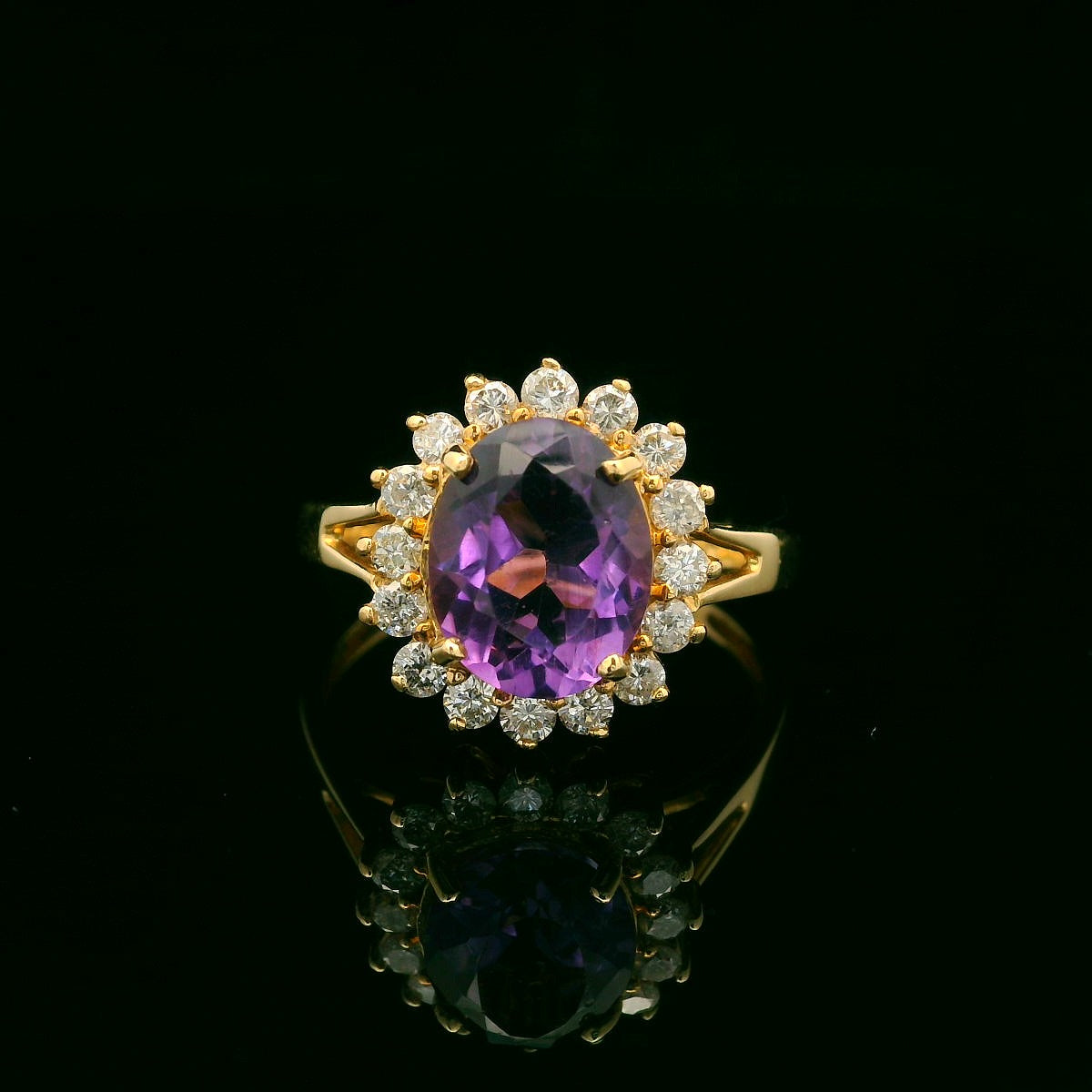 Colored Stone Rings  -  Women's