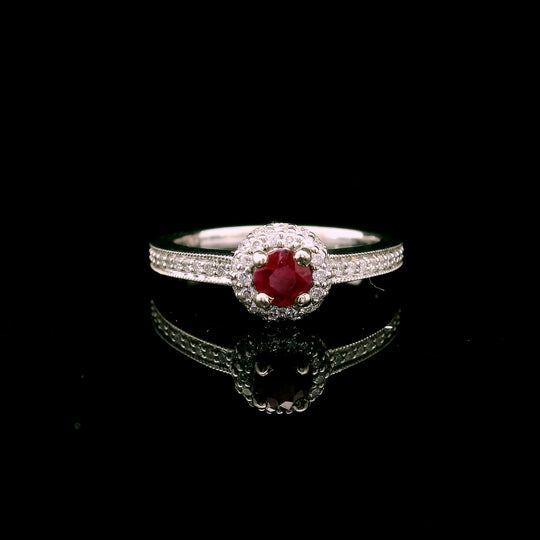 Colored Stone Rings  -  Women's