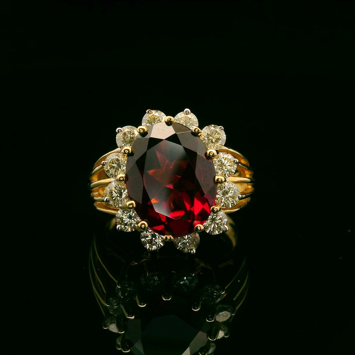 Colored Stone Rings  -  Women's