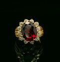Colored Stone Rings  -  Women's