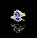 Colored Stone Rings  -  Women's