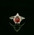Colored Stone Rings  -  Women's