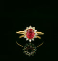 Colored Stone Rings  -  Women's