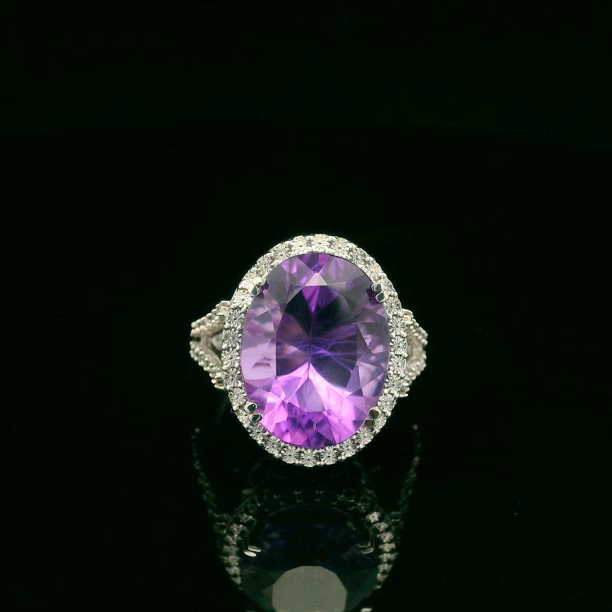 Colored Stone Rings  -  Women's