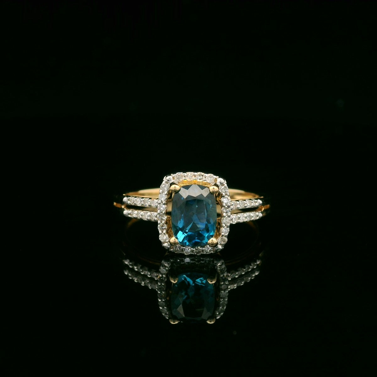 Colored Stone Rings  -  Women's