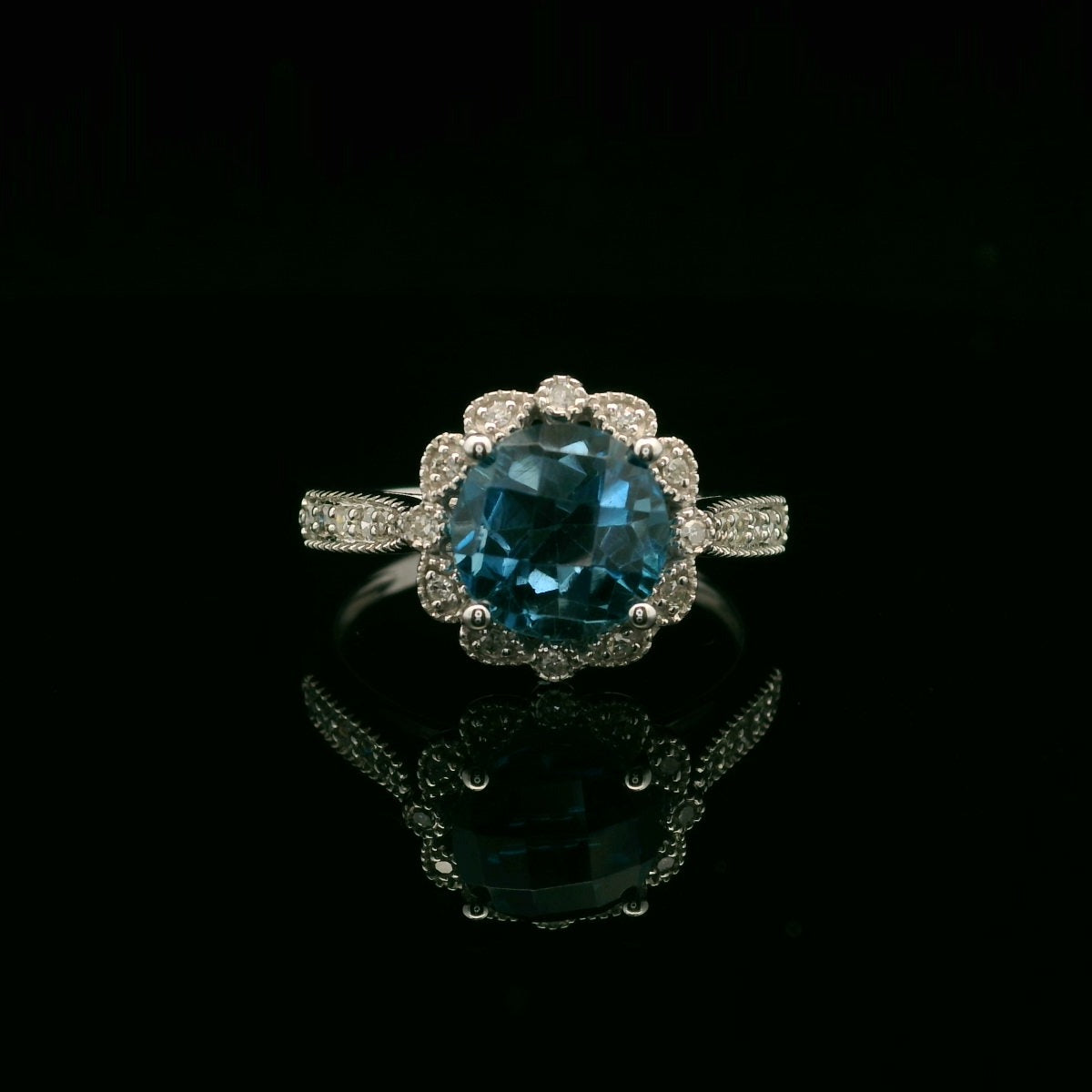 Colored Stone Rings  -  Women's