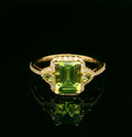 Colored Stone Rings  -  Women's