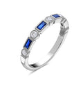 Colored Stone Rings  -  Women's