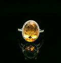 Colored Stone Rings  -  Women's