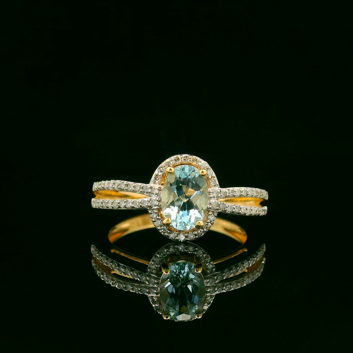 Colored Stone Rings  -  Women's