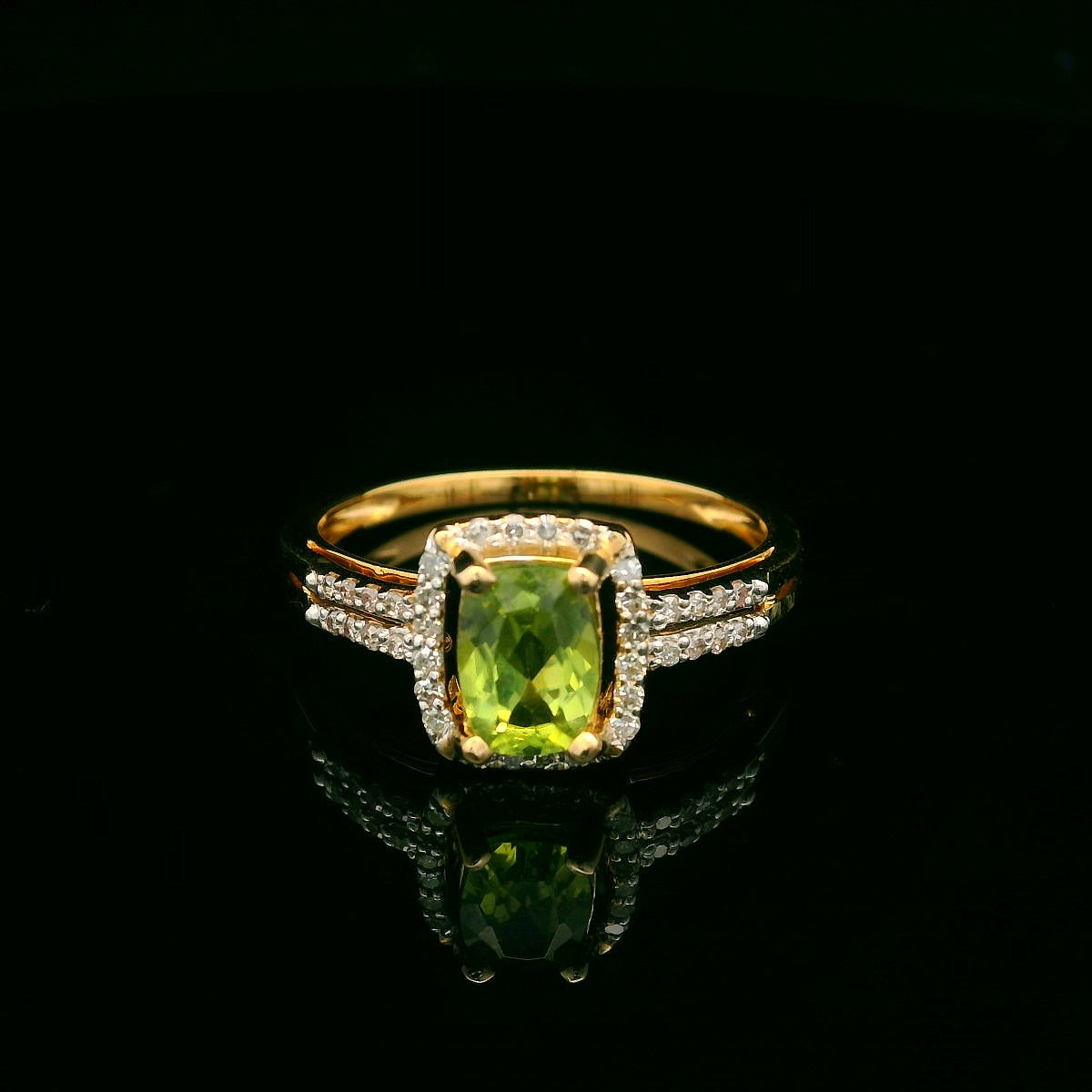 Colored Stone Rings  -  Women's