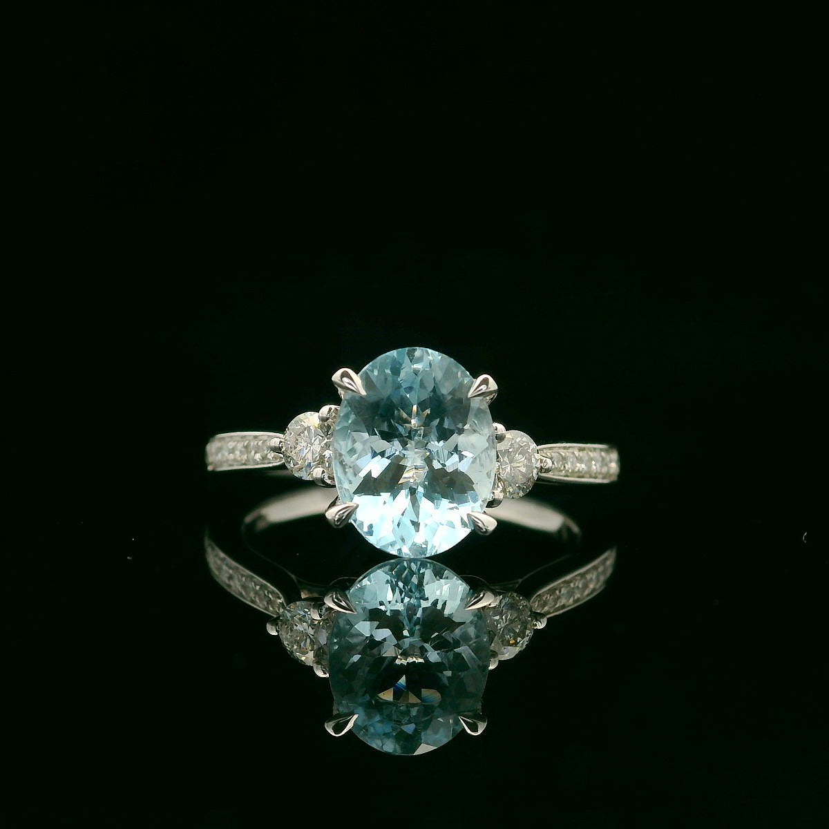 Colored Stone Rings  -  Women's