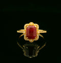 Colored Stone Rings  -  Women's