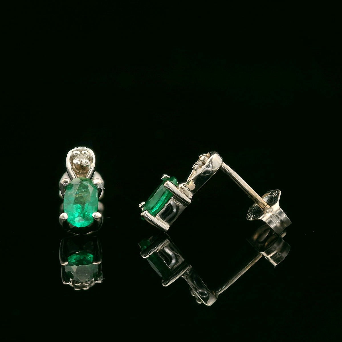 Colored Stone Earrings