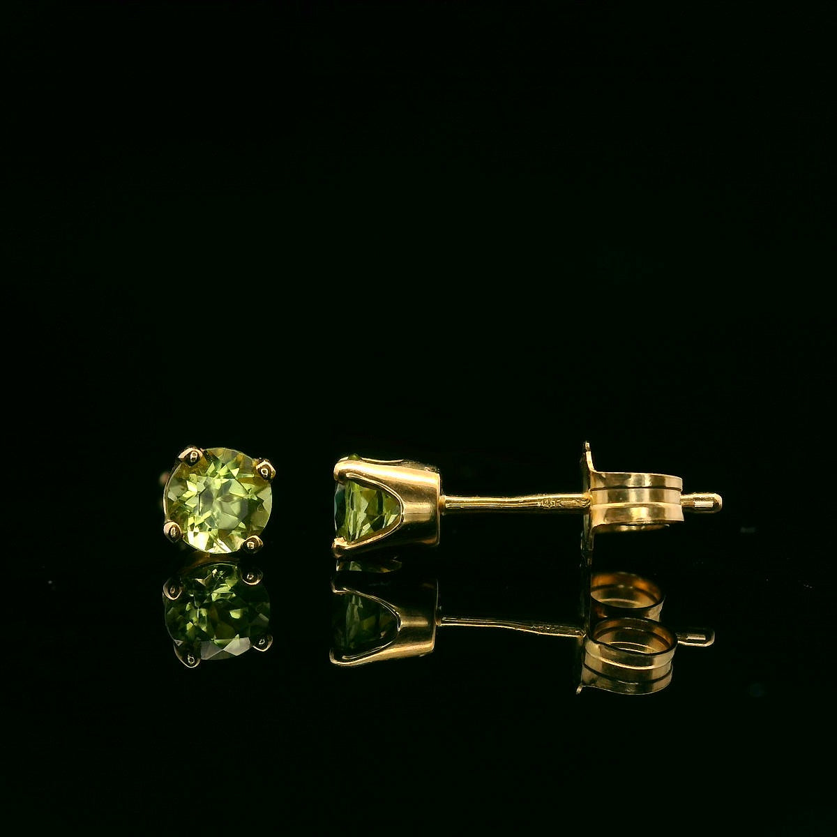 Colored Stone Earrings