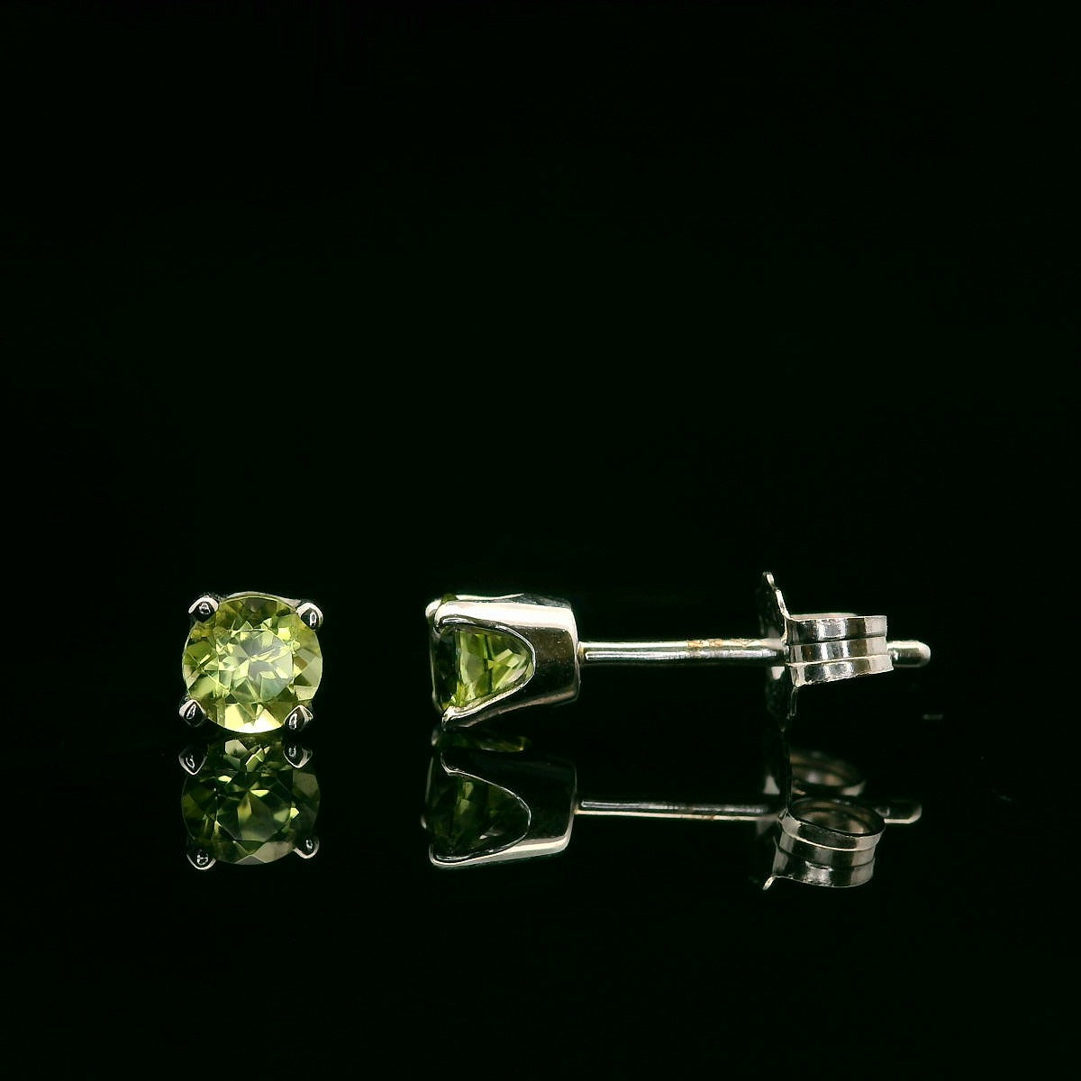 Colored Stone Earrings