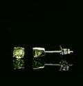 Colored Stone Earrings