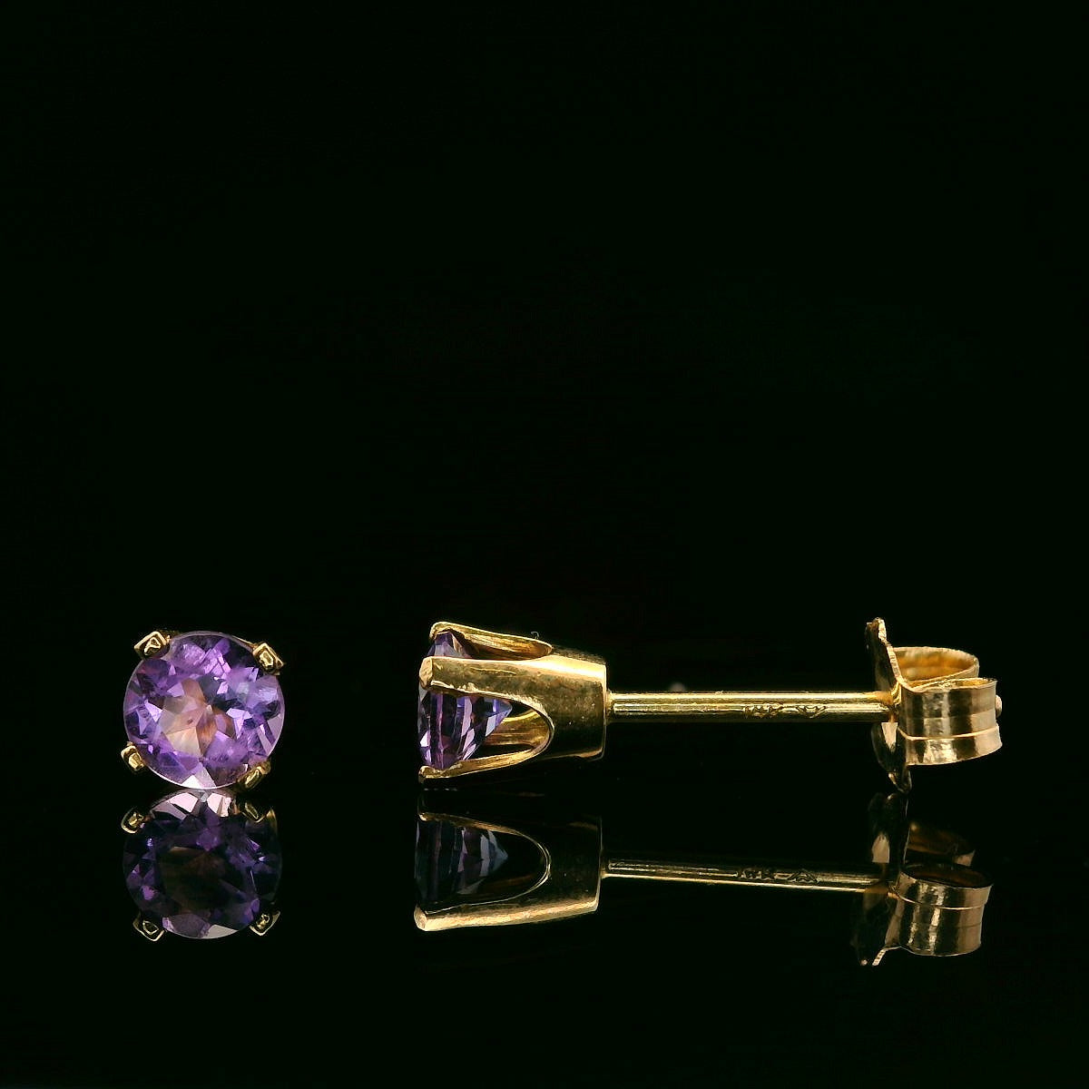 Colored Stone Earrings