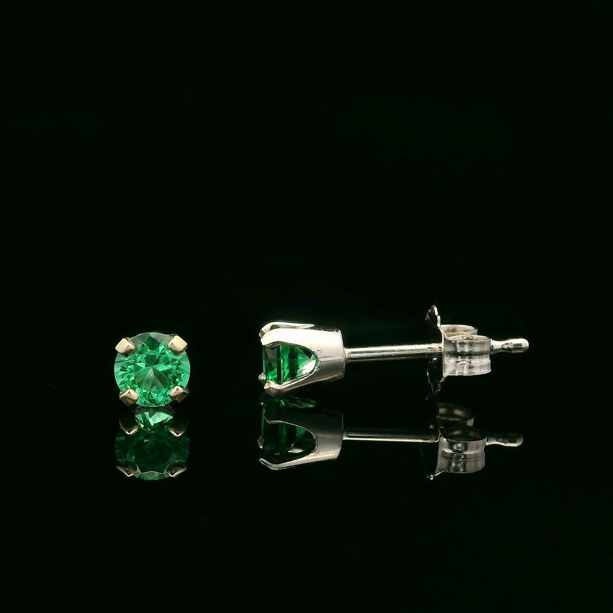 Colored Stone Earrings