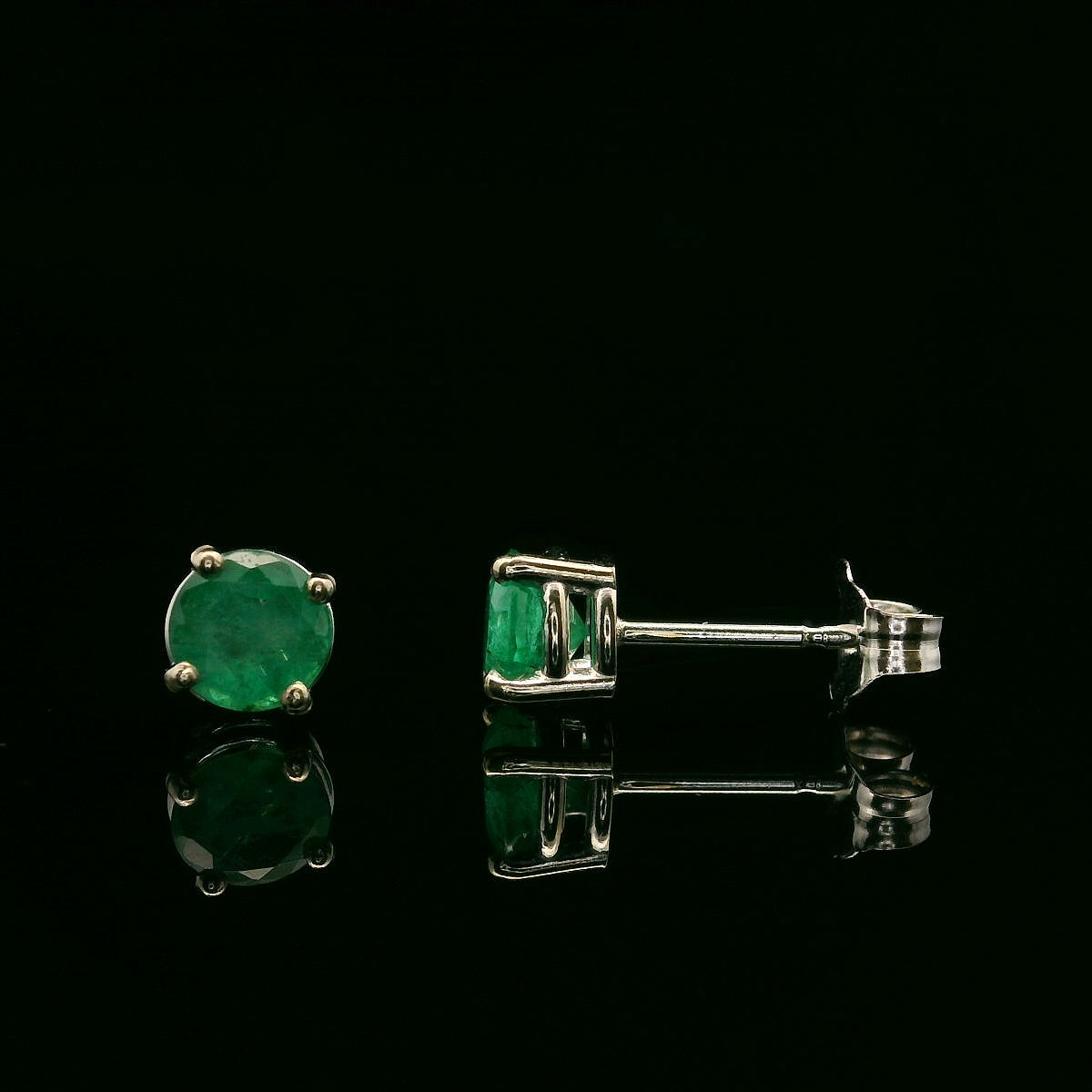 Colored Stone Earrings
