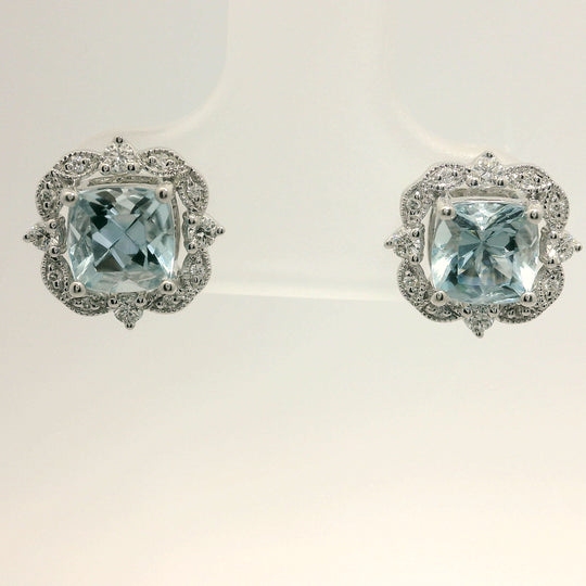 Colored Stone Earrings