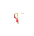 Colored Stone Earrings